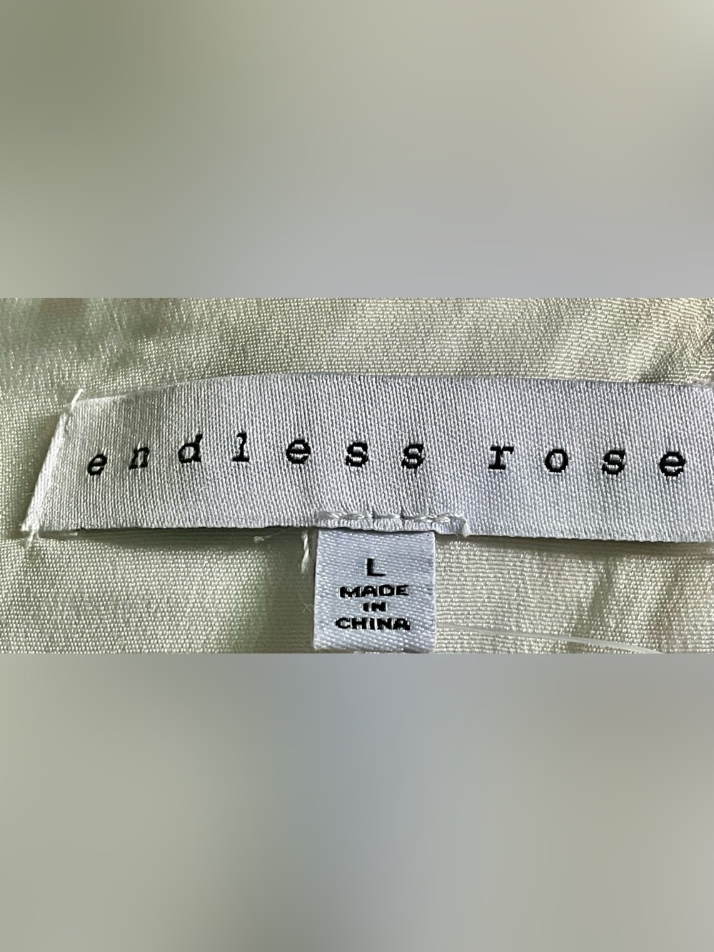Endless Rose Girls Floral A-Line Mini Skirt - Cream with Multicolor Flowers L - Picture 2 of 5